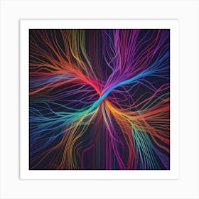 Abstract Abstract - Abstract Stock Videos & Royalty-Free Footage 1 Art Print