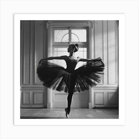 Stockcake Elegant Ballet Pose 1719975127 1 Art Print