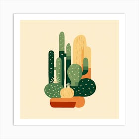 Cactus Illustration Art Print