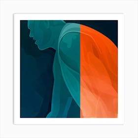 Basketball Player 12 Art Print