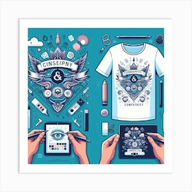 T - Shirt Design Art Print