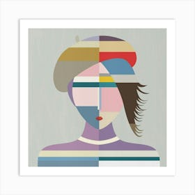 Portrait Of A Woman 20 Art Print