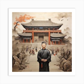 Chinese Emperor Art Print