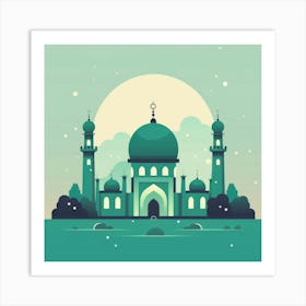 Islamic Mosque 6 Art Print