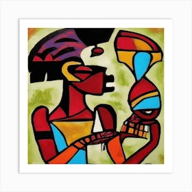 African Art #13 Art Print