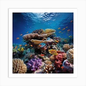 Coral Reef 1 Art Print