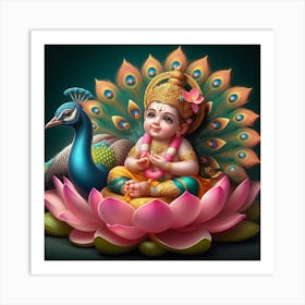 Bala Murugan Art Print