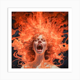 Madness Art Print