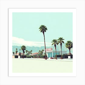 Palm Springs Art Print