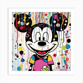 Mickey Reimagined 8 Art Print