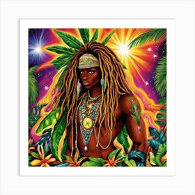 Afro-Caribbean Art Print