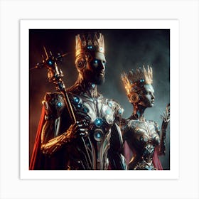 King And Queen 1 Art Print