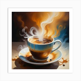 Coffee Art Print