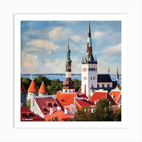 Tallinn 1 Art Print