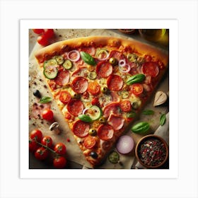 Pizza16 Art Print