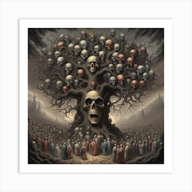 Tree Of deaths Art Print