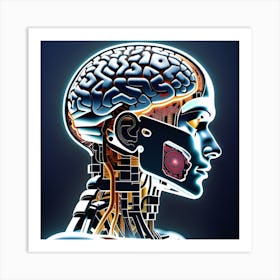 Human Brain 5 Art Print