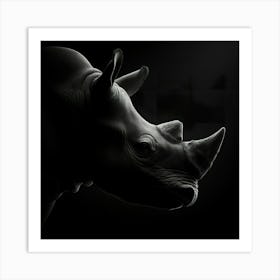 Rhinoceros 3 Art Print