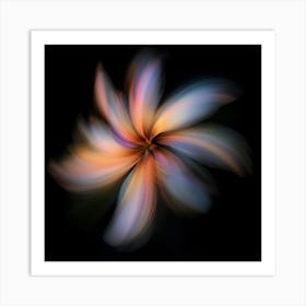 Abstract Flower 1 Art Print