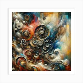 Abstract Painting 1 Art Print