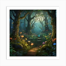 Fairy Forest Art Print