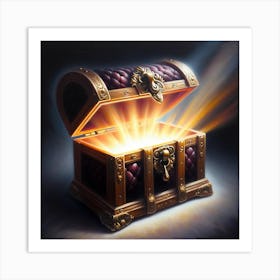 Treasure Chest Art Print