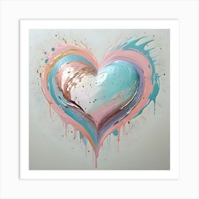 Heart Of Gold 3 Art Print