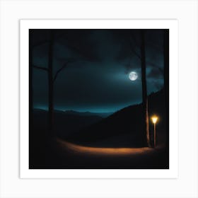 Moonlight 1 Art Print