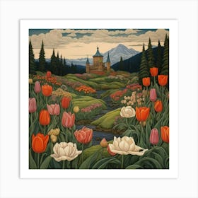 Tulips 14 Art Print