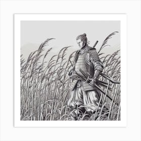 Samurai Art 102 Art Print