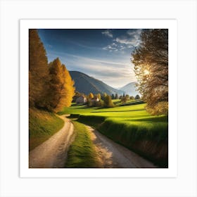 Country Road 42 Art Print