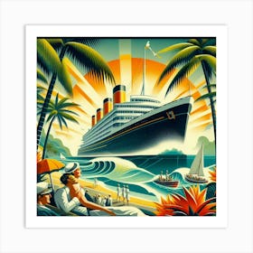 Trident Of The Seas Art Print