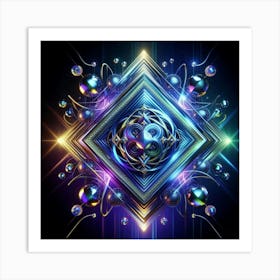 Abstract Fractal Art Art Print