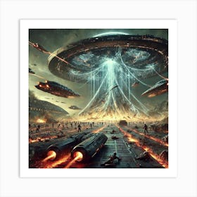 Dark Matter Cascade Art Print