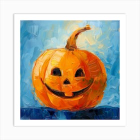 Jack O Lantern 1 Art Print