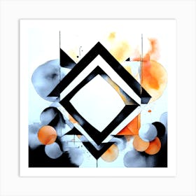 Abstract Painting 4 Art Print