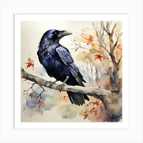 Raven 1 Art Print