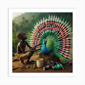 Peacock 1 Art Print