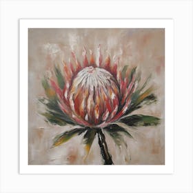 Flower of Protea Art Print