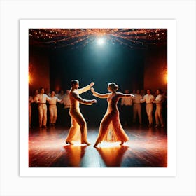 Dancers 6 Art Print