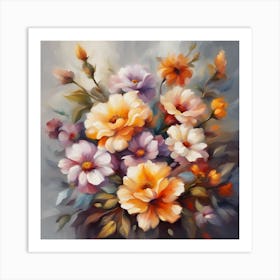 Flowers In A Vase 2 Art Print