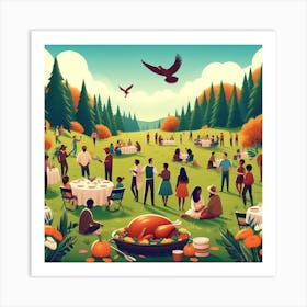 Thanksgiving 2 Art Print