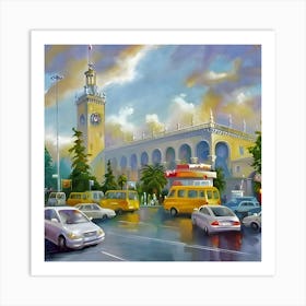 Turkish City Art Print