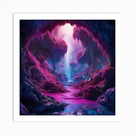 Caves Art Print