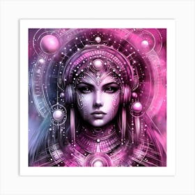 Cleopatra Portrait Artwork 160 Art Print