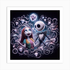 Nightmare Before Christmas Art Print