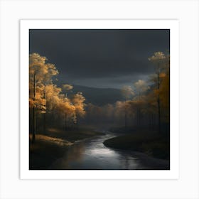 Autumn Forest 2 Art Print