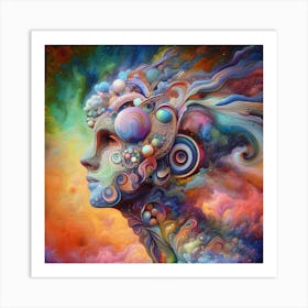 Abstract Painting 5 Art Print