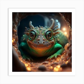 Lizard 2 Art Print