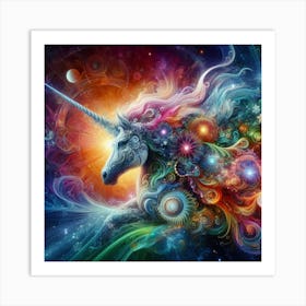 Unicorn 8 Art Print